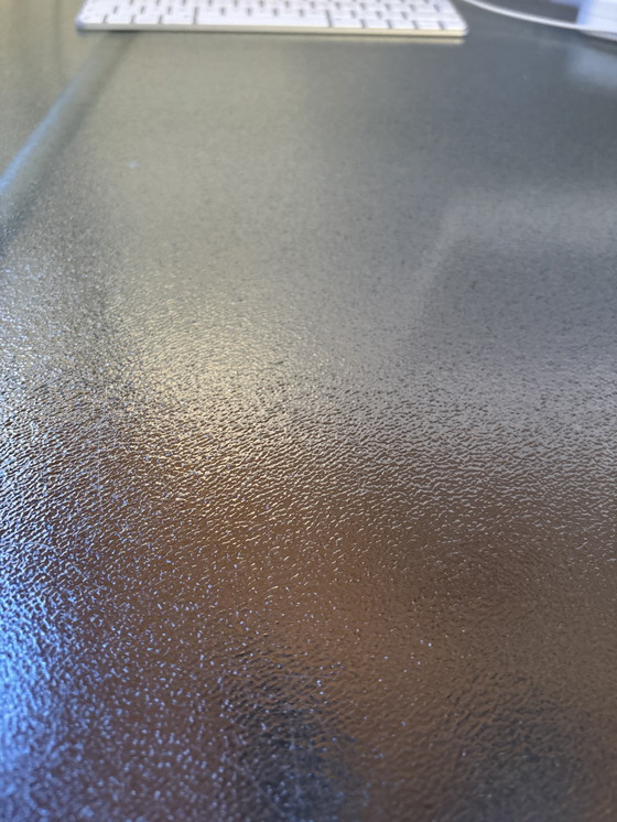 Image 1 of Table de salle à manger moderne avec plateau en verre