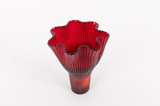 Image 1 of Vase en verre d'art de Monica Bratt pour Reijmyre, Suède, années 1950