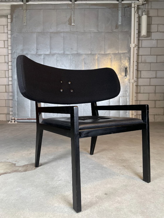 Swedese Cartoon Chair, Stine Gam En Enrico Fratesi (Voorraad: 2) – Fauteuils, Leather, Textile (photo 4 of 10)