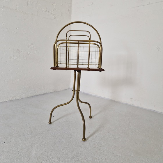 Image 1 of Antique super nice rotating magazine rack