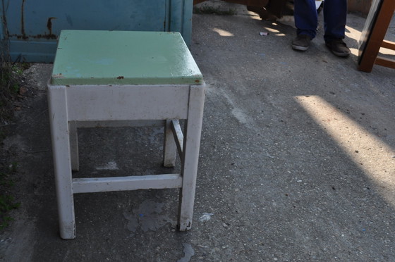 Set di Sgabelli Dipinti, Anni '40 (photo 5 of 8)