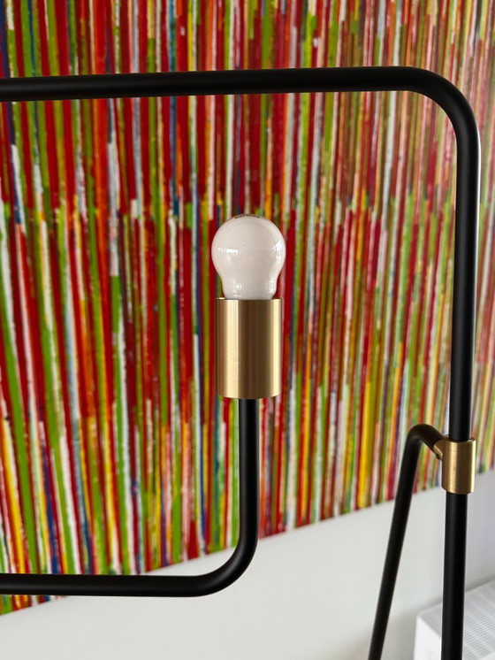 Image 1 of Lampadaire Beaubien noir/cuivre