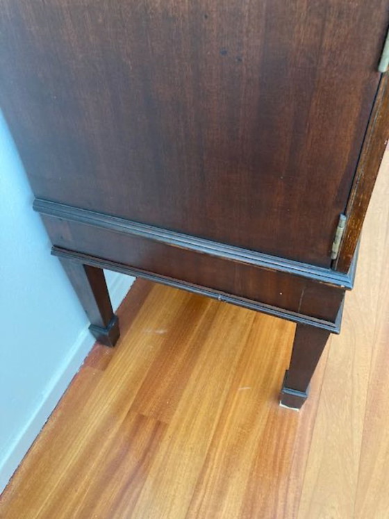 Image 1 of English Display Cabinet, Bookcase, Cuban Mahogany, circa 1850