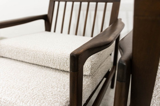 Image 1 of Fauteuils modernes du milieu du siècle par Zenon Bączyk, années 1960, lot de 2