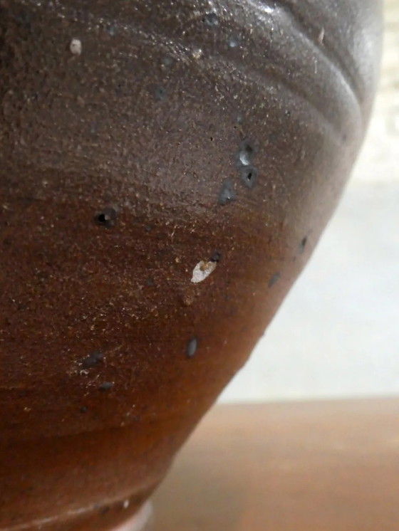 Grande vaso di Pierre Digan parzialmente smaltato – Vasi, Porcellana, Vintage (photo 7 of 8)