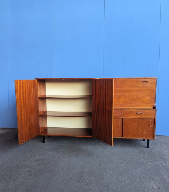 Image 1 of Vintage teak highboard, 1960s