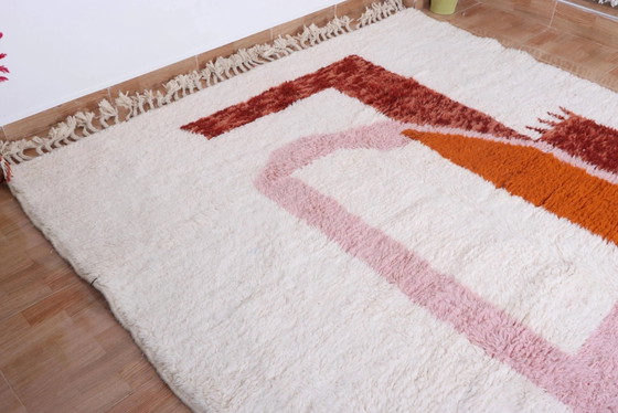 Superbo tappeto marocchino in lana, fatto a mano, dimensioni 250x150 cm. – Tappeti, Wool (photo 5 of 10)