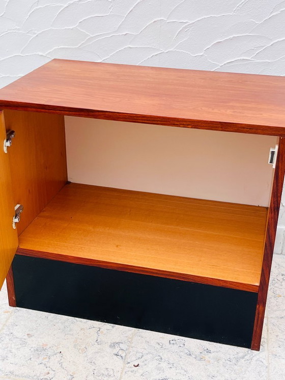 Image 1 of Rosewood bedside table