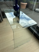 Kave Home Glass Design Table – Desk or Dining Table, Timeless Design