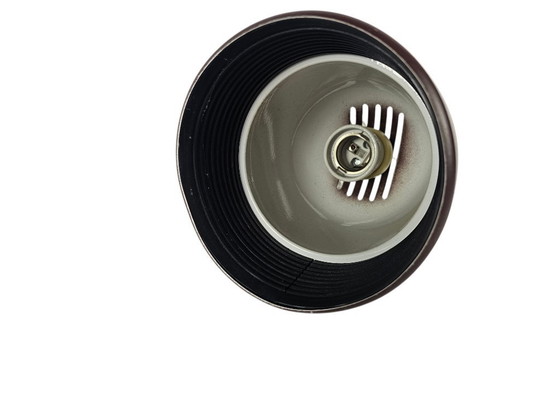 Image 1 of Philips - NWS-Serie - Pendelleuchten (2) - zylindrische Pendelleuchte - braun - 70er Jahre