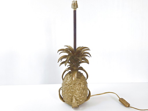 Lampe Ananas en Bronze Vintage 1970