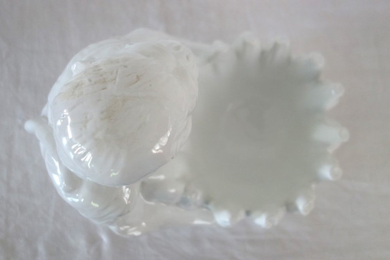 Image 1 of Vintage handcrafted ceramic plant pot, Italy