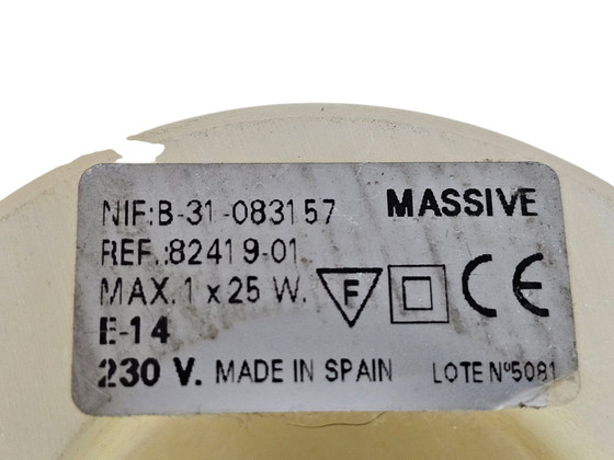 Image 1 of Massive - Alabastro - Made in Spain - lámparas de mesa (2) - años 70