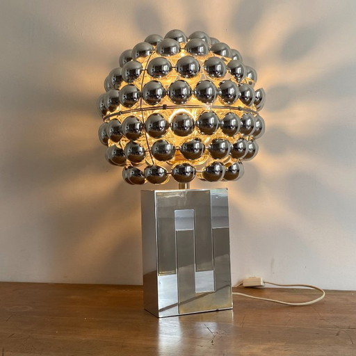 Space Age kinetic lamp. 1970. Philippe Jean.