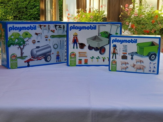 Vintage Playmobil Country Farm Collection (2005) - Set of 3 - MISB / Sealed – Decorative Objects, Paper (photo 4 of 5)