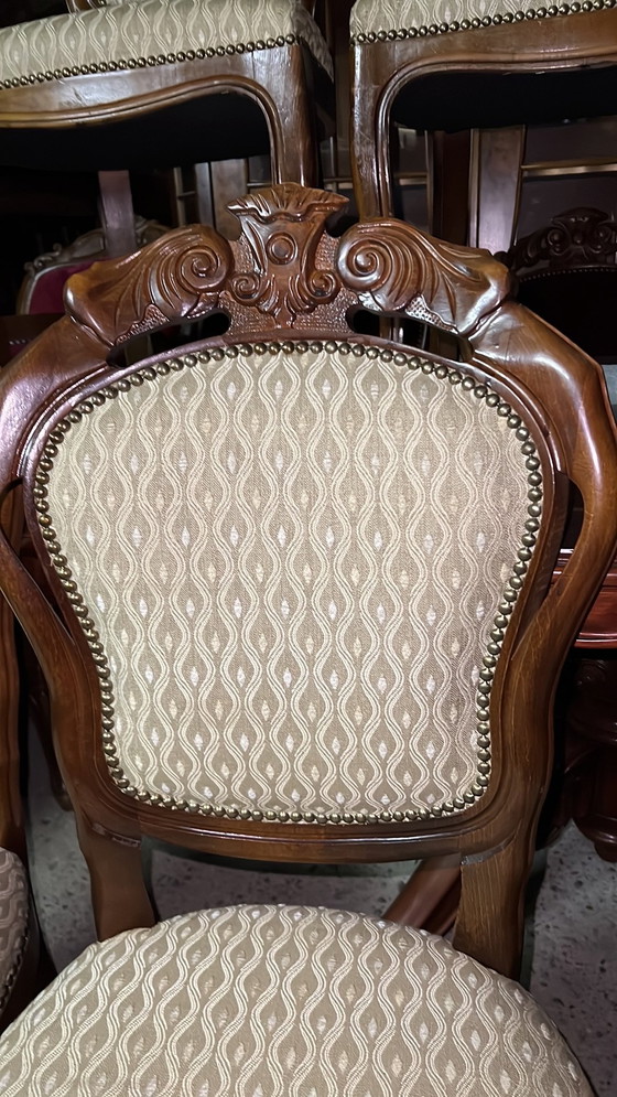 Image 1 of 6 Barock-Esszimmerstühle