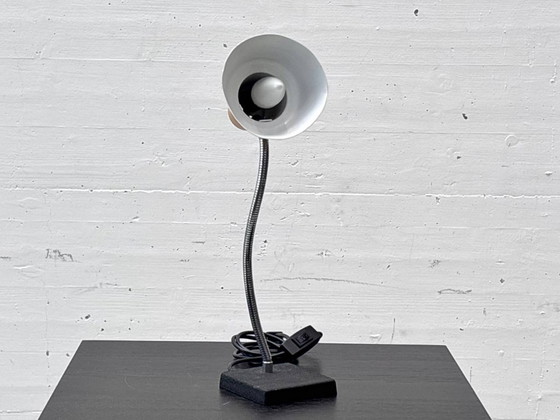 French vintage table lamp in Mid-Century Modern style, 1960s/70s – Metal (photo 15 of 17)