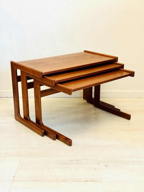 Image 1 of Vintage teak side table 1960