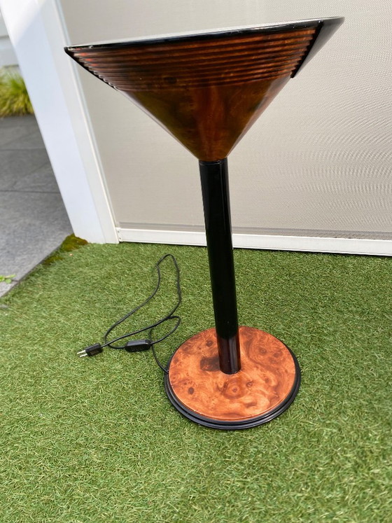 Vintage Italian “Martini” Lamp – Eva leuchten, Table lamps, Ceramic, Metal (photo 7 of 11)