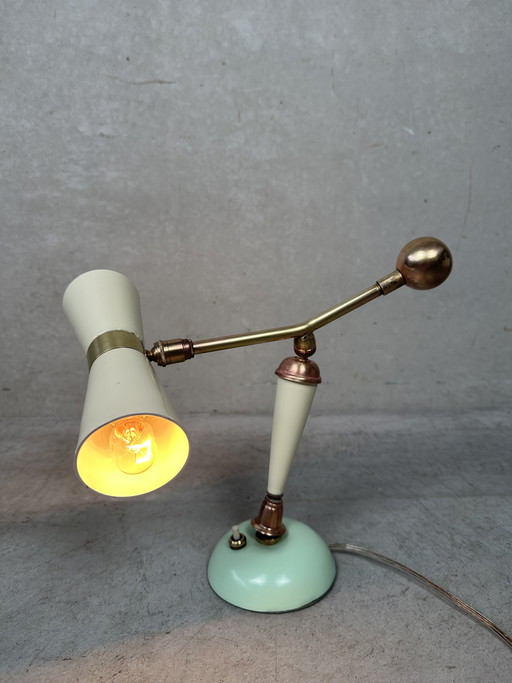 Vintage diabolo tafellamp