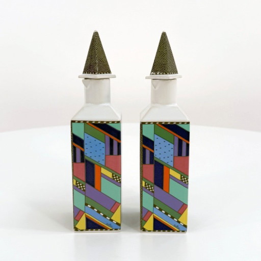 Essig-Öl-Set Metropol von Barbara Brenner für Rosenthal, 1990er Jahre