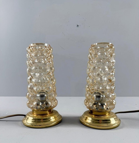 Image 1 of 2er Set/Tischlampen von Helena Tynell für Limburg, 1960er Jahre