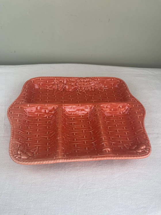 Plat en céramique à compartiments – Vaisselle, Porcelain, Vintage (photo 5 of 7)