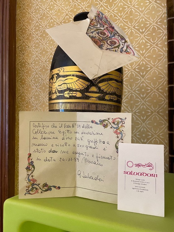 Image 1 of Vaso Artigianale in Vetro di Murano