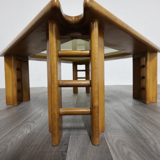 Image 1 of AFRA & TOBIA SCARPA ATTR. 1960s DESIGN COFFEE TABLE