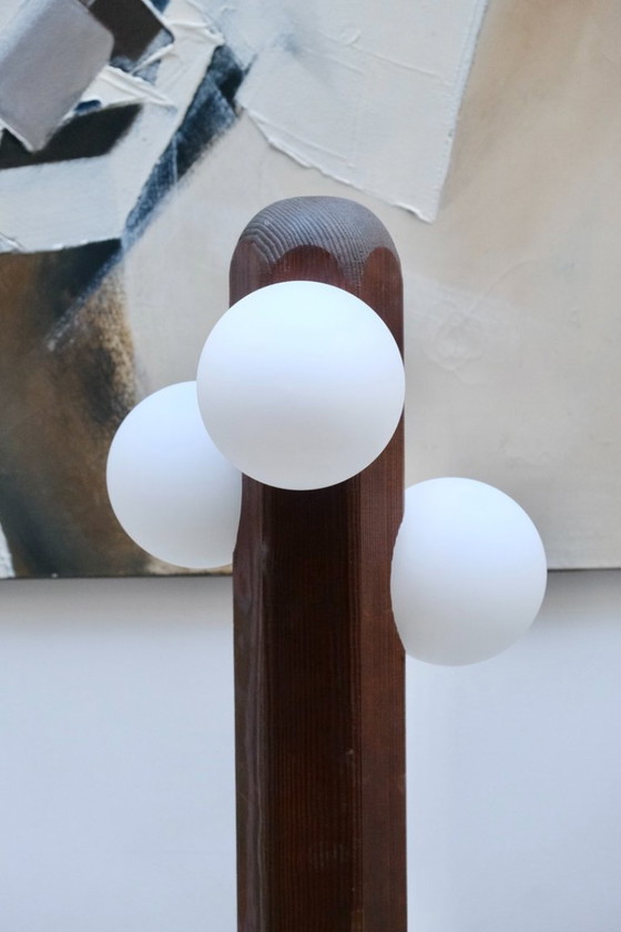 Image 1 of Lampada da terra scultorea brutalista