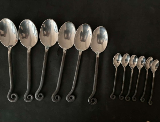 Image 1 of Juego de cubiertos rústicos
