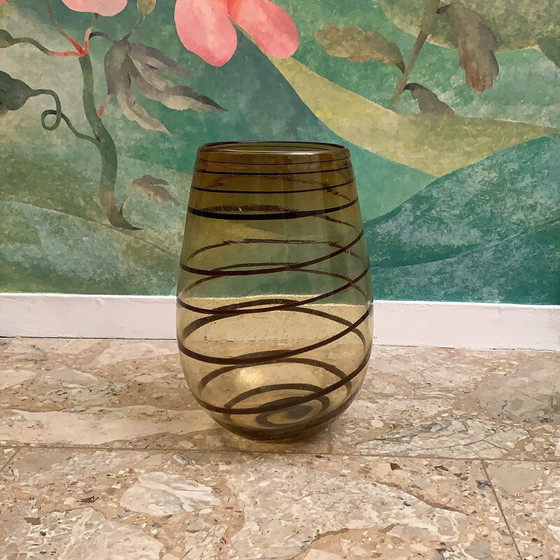 Image 1 of Large vintage Murano vase