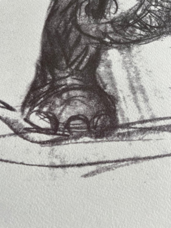 Image 1 of Franz Marc (1880-1916), Elefant, 1907, Printed in Italy 