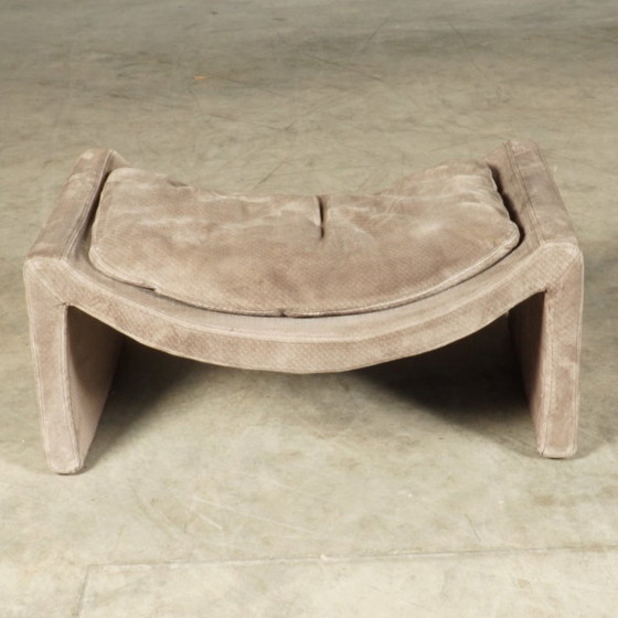 Image 1 of Fauteuil lounge Propositions P60 avec repose-pieds – Vittorio Introini – Saporiti – années 1960