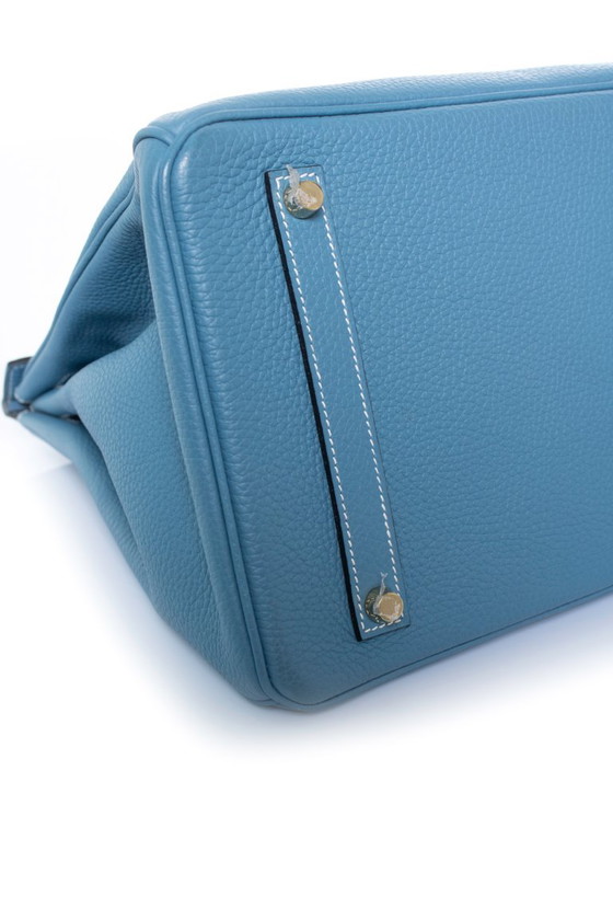 Bolso Birkin 35 de Hermes en piel Togo, modelo Blue Jean. – Hermès, Bolsos de mano, Calfskin (photo 9 of 10)