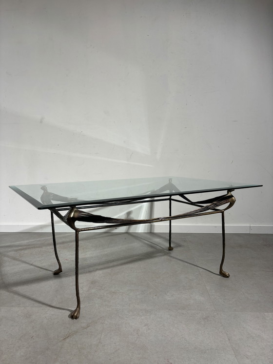 Image 1 of Bronze Salontafel - Diego Giacometti