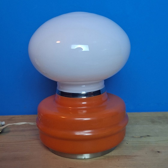 Image 1 of Magnifique lampe italienne vintage de style spatial