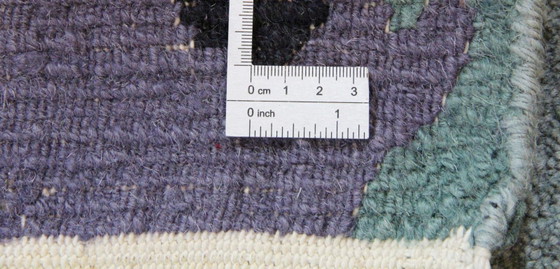 Original Modern Designer Highland Wool Rug Nepal 301 x 206 cm, Rugs & carpets, Green (photo 9 of 9)