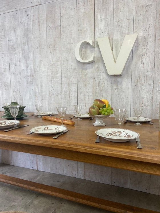 Image 1 of Large farmhouse table 290x90cm