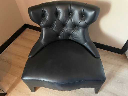 Sam Piet Boon Armchair – fauteuils, Leather, Wood