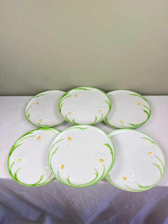 6 piatti a margherita – Stoviglie, Porcelain, Rustic (photo 2 of 11)
