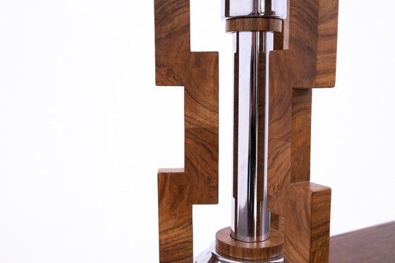 Image 1 of Art Deco table lamp, mid 20th century from Poland.