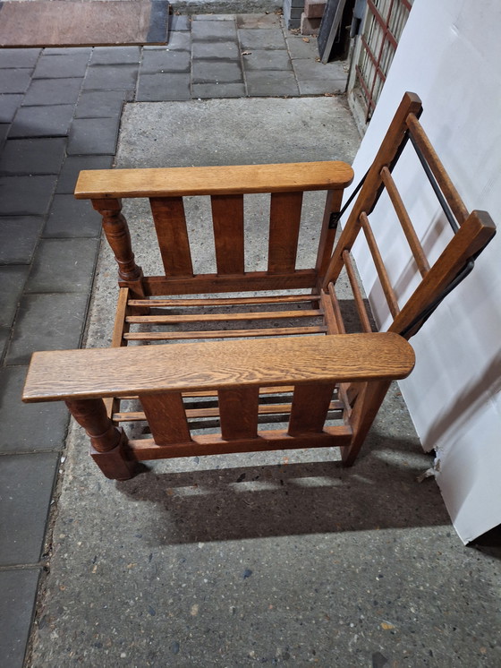 Image 1 of Sedia da fumo vintage in rovere