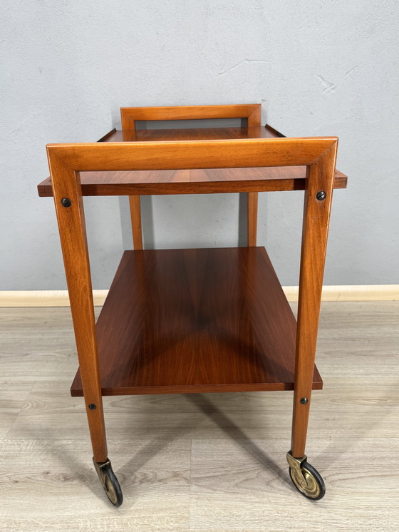 Image 1 of Chariot de service Mid Century Modern | design scandinave | ca. 1960