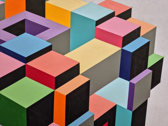 Image 1 of Accumulation - Original Painting on MDF