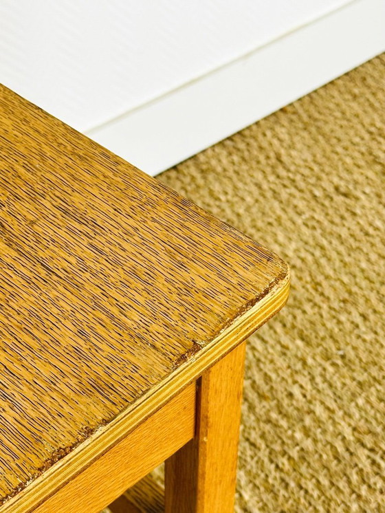 Image 1 of Set di 6 sedie da pranzo vintage in rovere, Francia, 1950