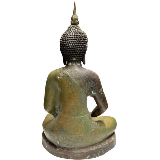 Estatua de Buda de bronce china temprana – Análisis técnico, Período Yongle (1402–1424) – Esculturas, Bronze (photo 5 of 13)