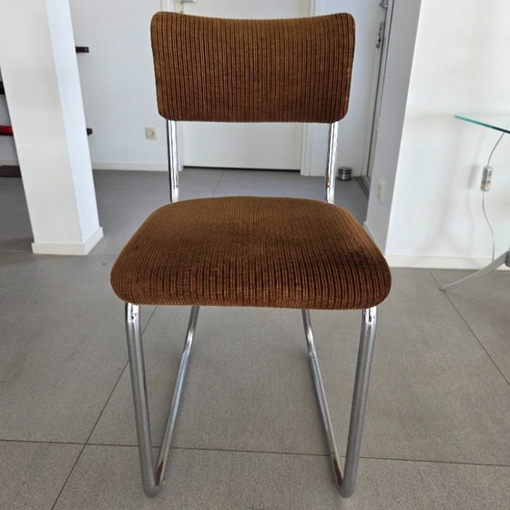 Buisframe Stoel – Eetkamerstoelen, Chrome (photo 5 of 9)