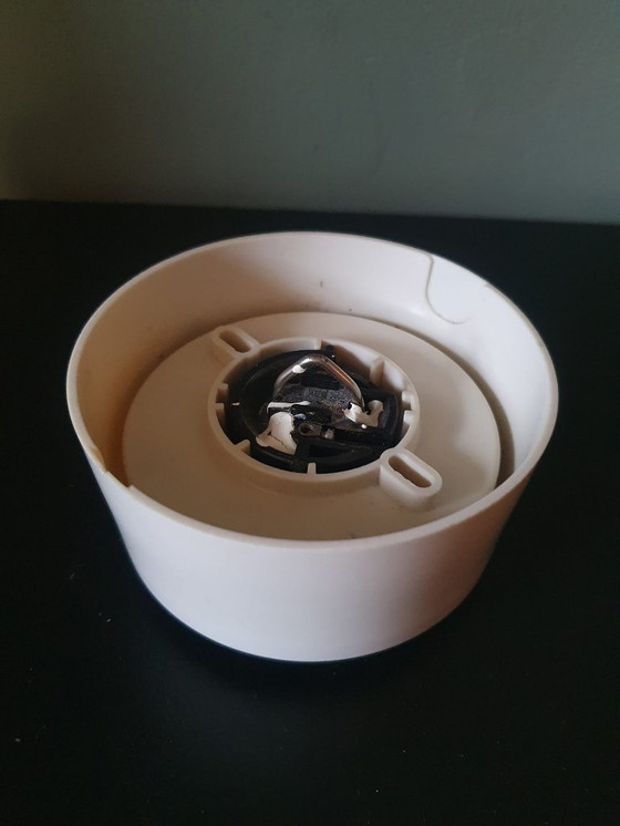 Image 1 of vintage ceiling lamp - bulb lamp - bubble glass - amber