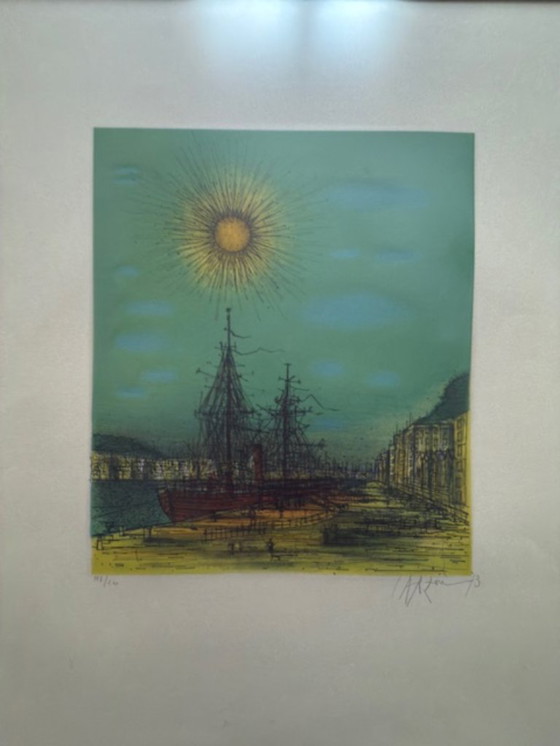 Image 1 of Litografia incorniciata di Jean Carzou